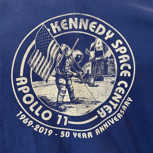 Vintage Unisex Kennedy Space Center Hoodie - Picture 2 of 3